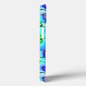 Ontwerp van kleurrijke pen en Waterverf Case-Mate iPhone Case (Achterkant / Rechts)