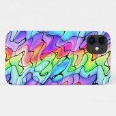 Ontwerp van kleurrijke pen en Waterverf Case-Mate iPhone Case (Achterkant (horizontaal))