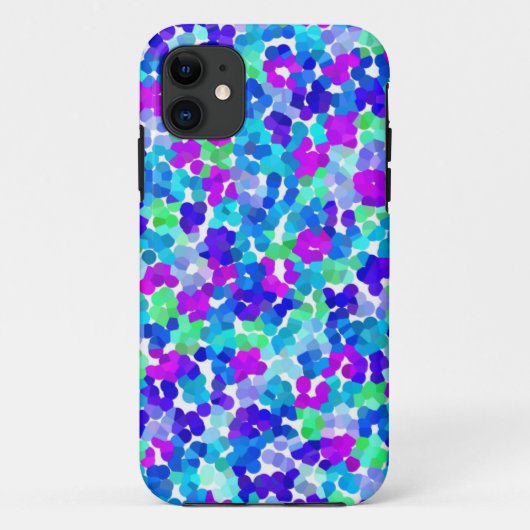 Ontwerp van kleurrijke pinkpatronen Case-Mate iPhone case (Achterkant)