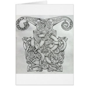 ONTWERP VAN KNOTWORK VIKING & OSEBERG