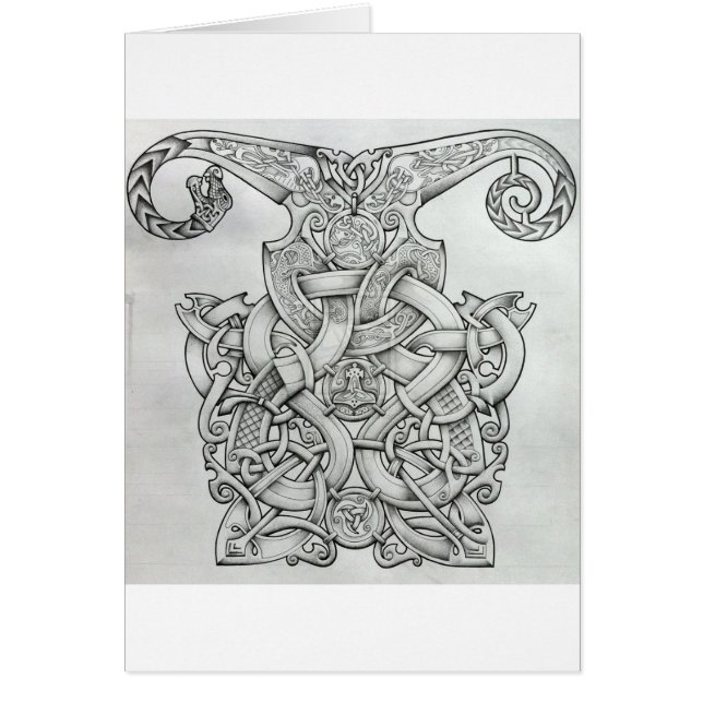 ONTWERP VAN KNOTWORK VIKING & OSEBERG (Voorkant)