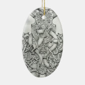 ONTWERP VAN KNOTWORK VIKING & OSEBERG KERAMISCH ORNAMENT (Rechts)