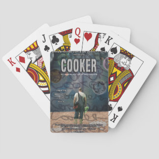 Ontwerp van koelPoster Pokerkaarten