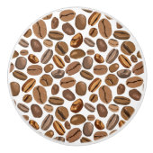 Ontwerp van koffie-bier keramische knop (Voorkant)