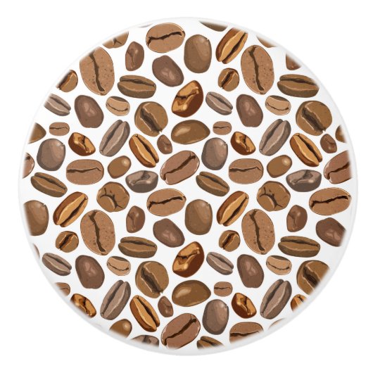 Ontwerp van koffie-bier keramische knop (Voorkant)