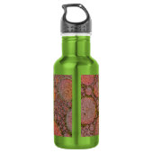 Ontwerp van koperen bubbel waterfles (Achterkant)