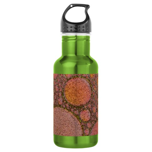 Ontwerp van koperen bubbel waterfles (Voorkant)