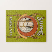 ontwerp van kunstbioscoop Casino Woman Legpuzzel (Horizontaal)