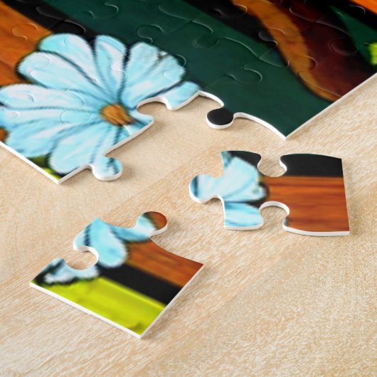 Ontwerp van kunststofventilator legpuzzel (Zijkant)