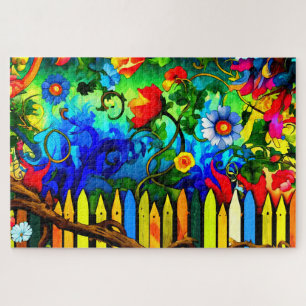 Ontwerp van kunststofventilator legpuzzel