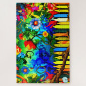 Ontwerp van kunststofventilator legpuzzel (Verticaal)