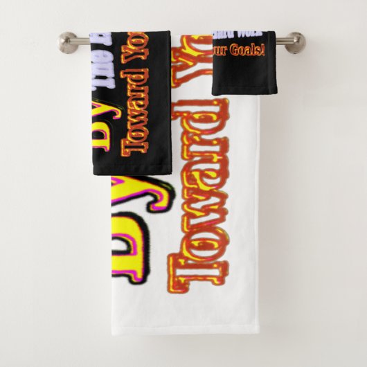 Ontwerp van kunstwerk over "Uw werkelijkheid" beve Bad Handdoek (Insitu)