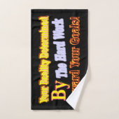 Ontwerp van kunstwerk over "Uw werkelijkheid" beve Bad Handdoek (Handdoek)