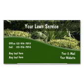 Ontwerp van landschapsontwerp magnetisch visitekaartje (Voorkant)