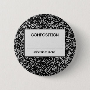Ontwerp van laptop samenstellen ronde button 5,7 cm