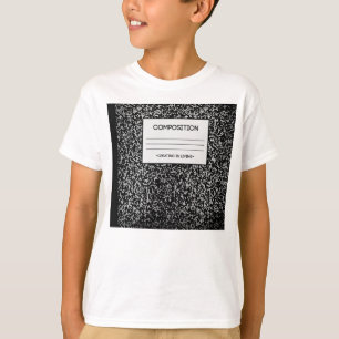 Ontwerp van laptop samenstellen t-shirt