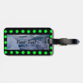 Ontwerp van Led en Sky Hoesje Bagagelabel (Achterkant horizontaal)