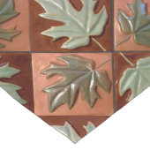 Ontwerp van leder van tafelblad lange tafelloper (Hoek)