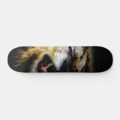 Ontwerp van leeuwenkaartje persoonlijk skateboard (Horizontaal)