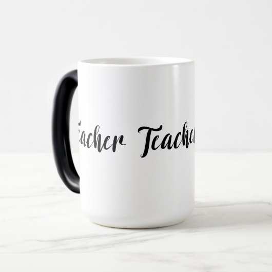 Ontwerp van leraar magische mok (Voorkant links)