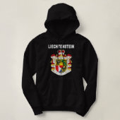 Ontwerp van Liechtenstein - Gedetailleerde wapenst Hoodie (Design voorkant)