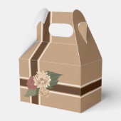 Ontwerp van lint met Floral Accent Box Bedankdoosjes (Achterkant)