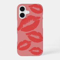 Ontwerp van lippen telefoonhoesje