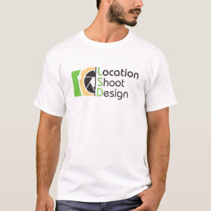 Ontwerp van locatieopnamen t-shirt