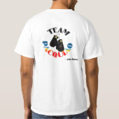 Ontwerp van logo team Pac T-shirt (Achterkant)