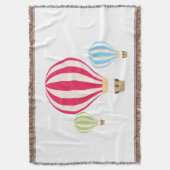 Ontwerp van luchtballonnen deken (Voorkant Verticaal)