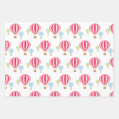 Ontwerp van luchtballonnen inpakpapier vel (Voorkant 3)