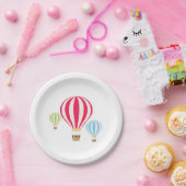 Ontwerp van luchtballonnen papieren bordje (Feest)