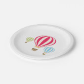 Ontwerp van luchtballonnen papieren bordje (Gekanteld)