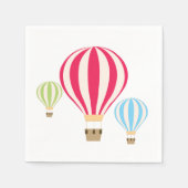 Ontwerp van luchtballonnen servet (Voorkant)