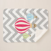 Ontwerp van luchtballonnen sherpa deken (Voorkant (horizontaal))