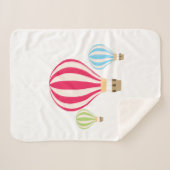 Ontwerp van luchtballonnen sherpa deken (Voorkant (horizontaal))