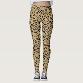 Ontwerp van luipaard leggings
