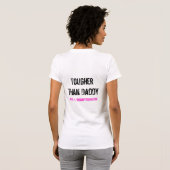 ontwerp van mammie harde shirten 3 t-shirt (Achterkant volledig)
