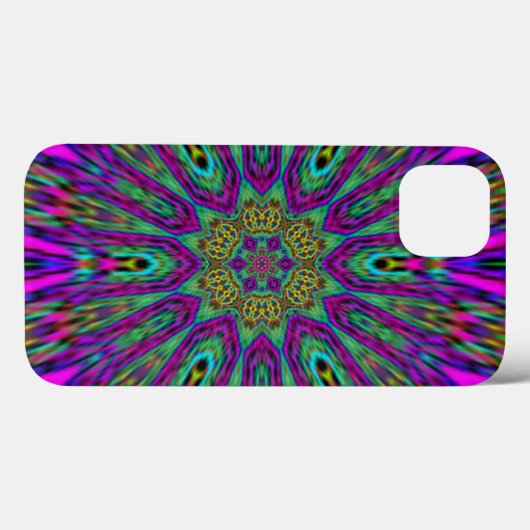 ontwerp van mandala Case-Mate iPhone case (Achterkant (horizontaal))