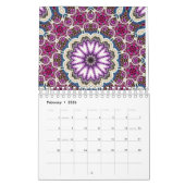 ontwerp van mandala kalender (Feb 2026)