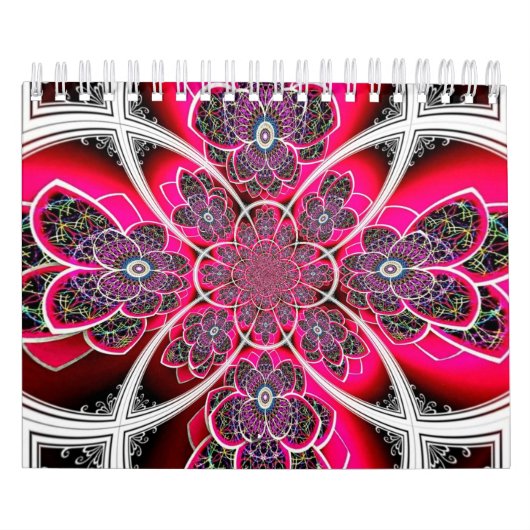 ontwerp van mandala kalender (Hoes)