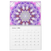 ontwerp van mandala kalender (Jan 2026)