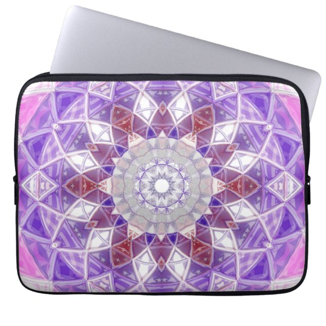ontwerp van mandala laptop sleeve (Voorkant)