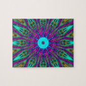 ontwerp van mandala legpuzzel (Horizontaal)