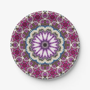 ontwerp van mandala papieren bordje