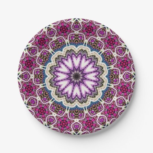 ontwerp van mandala papieren bordje (Voorkant)
