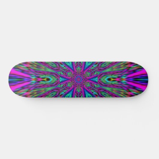 ontwerp van mandala persoonlijk skateboard (Horizontaal)