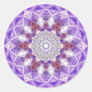 ontwerp van mandala ronde sticker