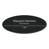 Ontwerp van medisch personeel naambadge (Voorkant)