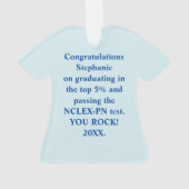 Ontwerp van medische kruiden in lichtblauw ornament (achterkant)